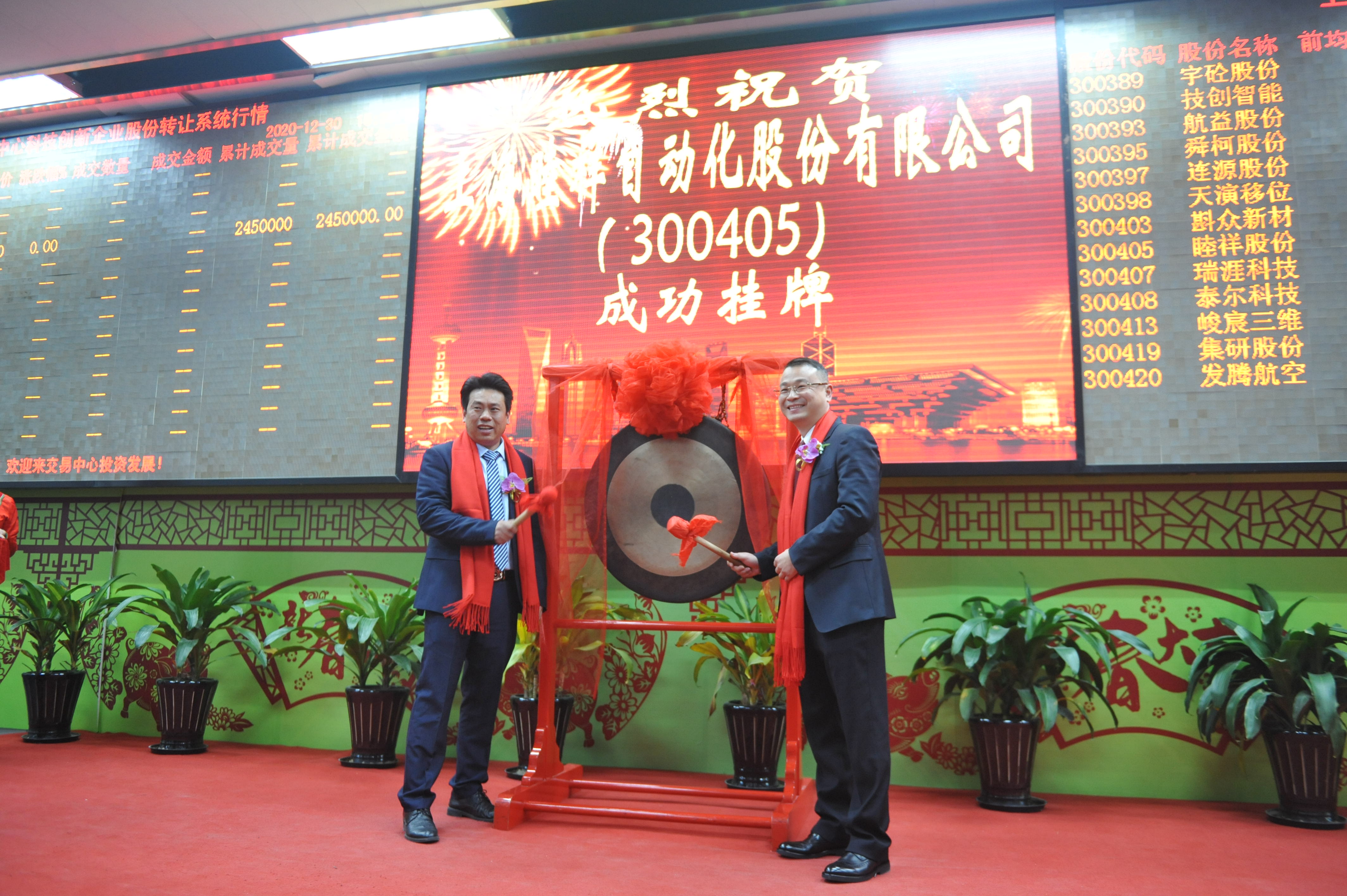 熱烈慶祝上海睦祥正式在上海股權(quán)托管交易中心掛牌上市！